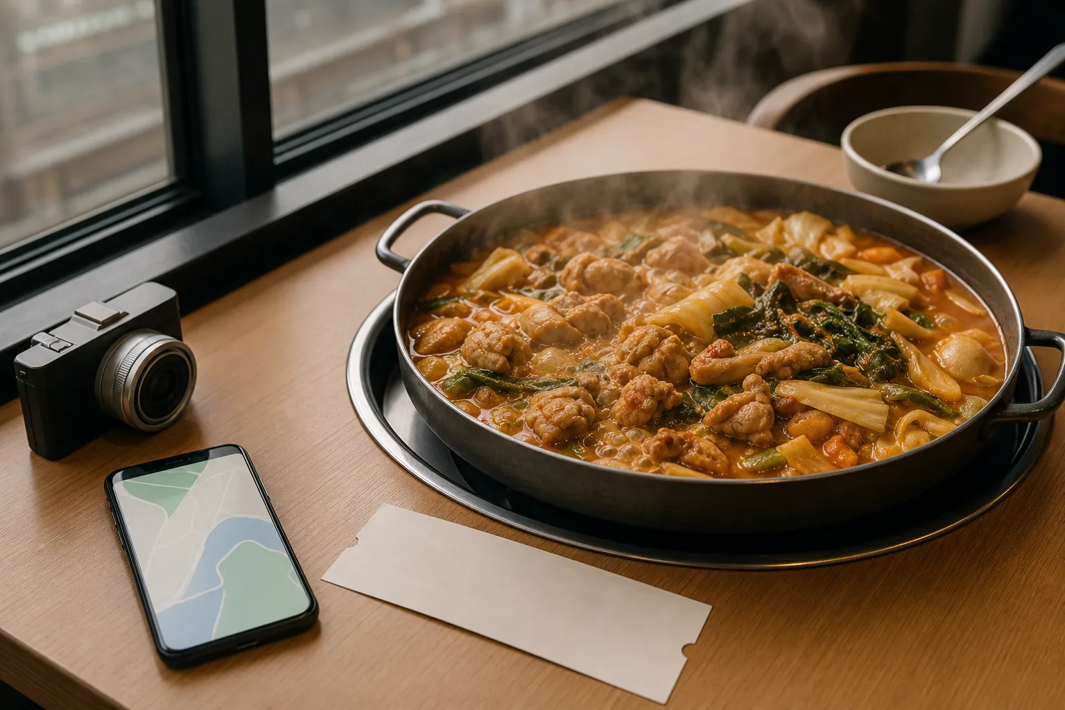 Taebaek Mul-Dakgalbi: How to Use Its K-Chicken Belt Listing for a Food Trip 2 Taebaek Mul-Dakgalbi K-Chicken Belt listing travel planning