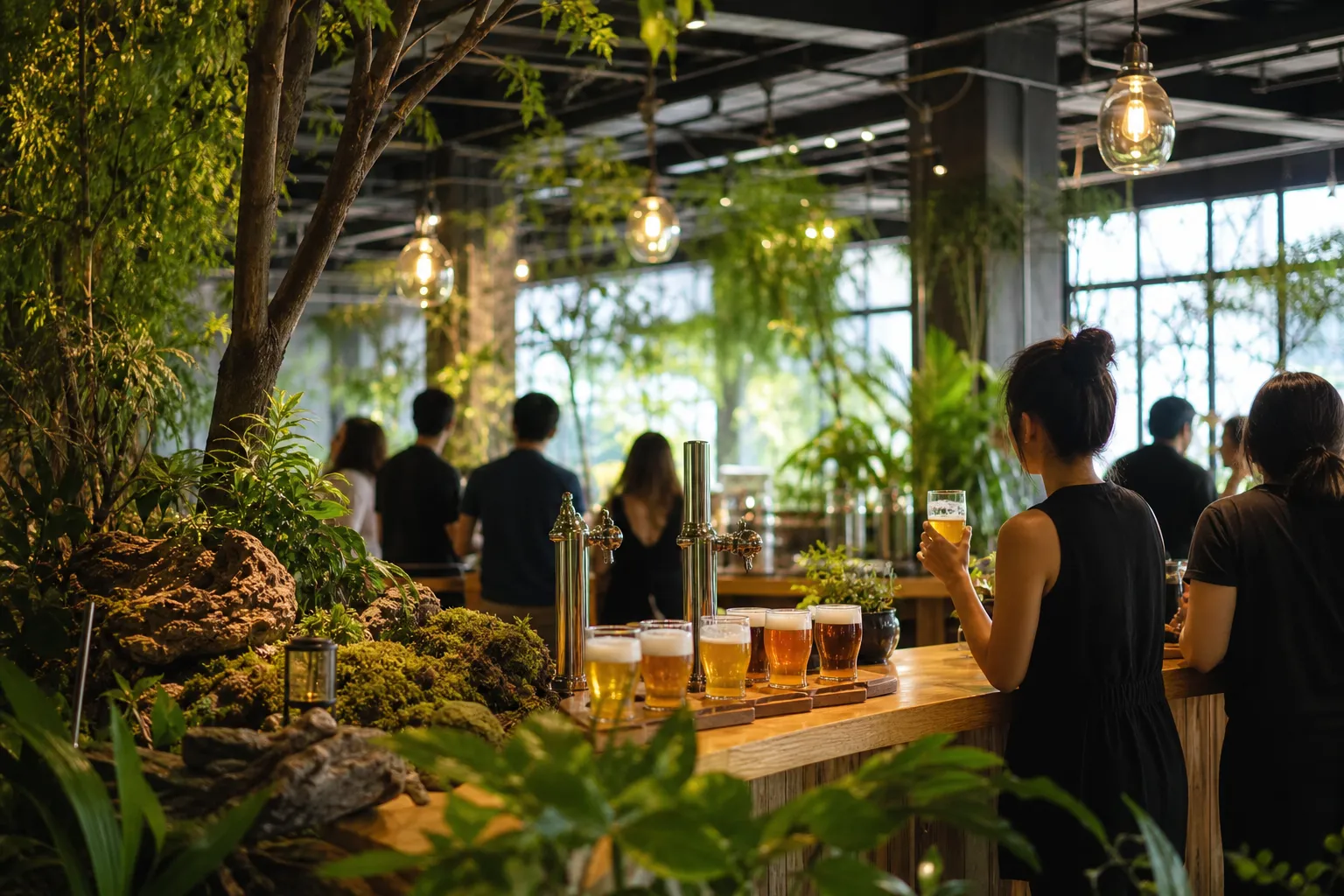 Seongsu Beer Pop-Ups: How Cass World and Forest Brewery Turned Beer Into a Brand Experience 2 성수동 맥주 팝업 Forest Brewery craft beer culture space