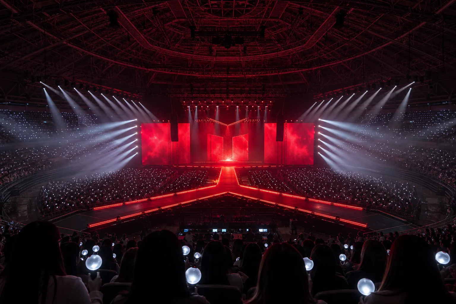 NCT 127 THE REDLINE Seoul KSPO DOME concert stage concept