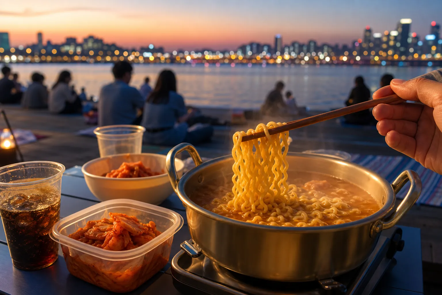 K-Food Boom Guide: Why Han River Ramen Has Become a Global Experience 2 K-food boom Han River Ramen Seoul guide