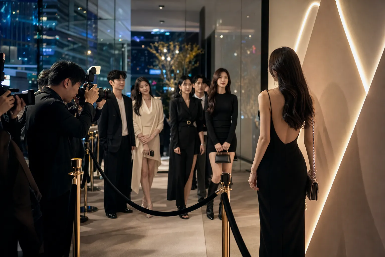 Ningning Bvlgari photo-op Shenzhen event claims concept