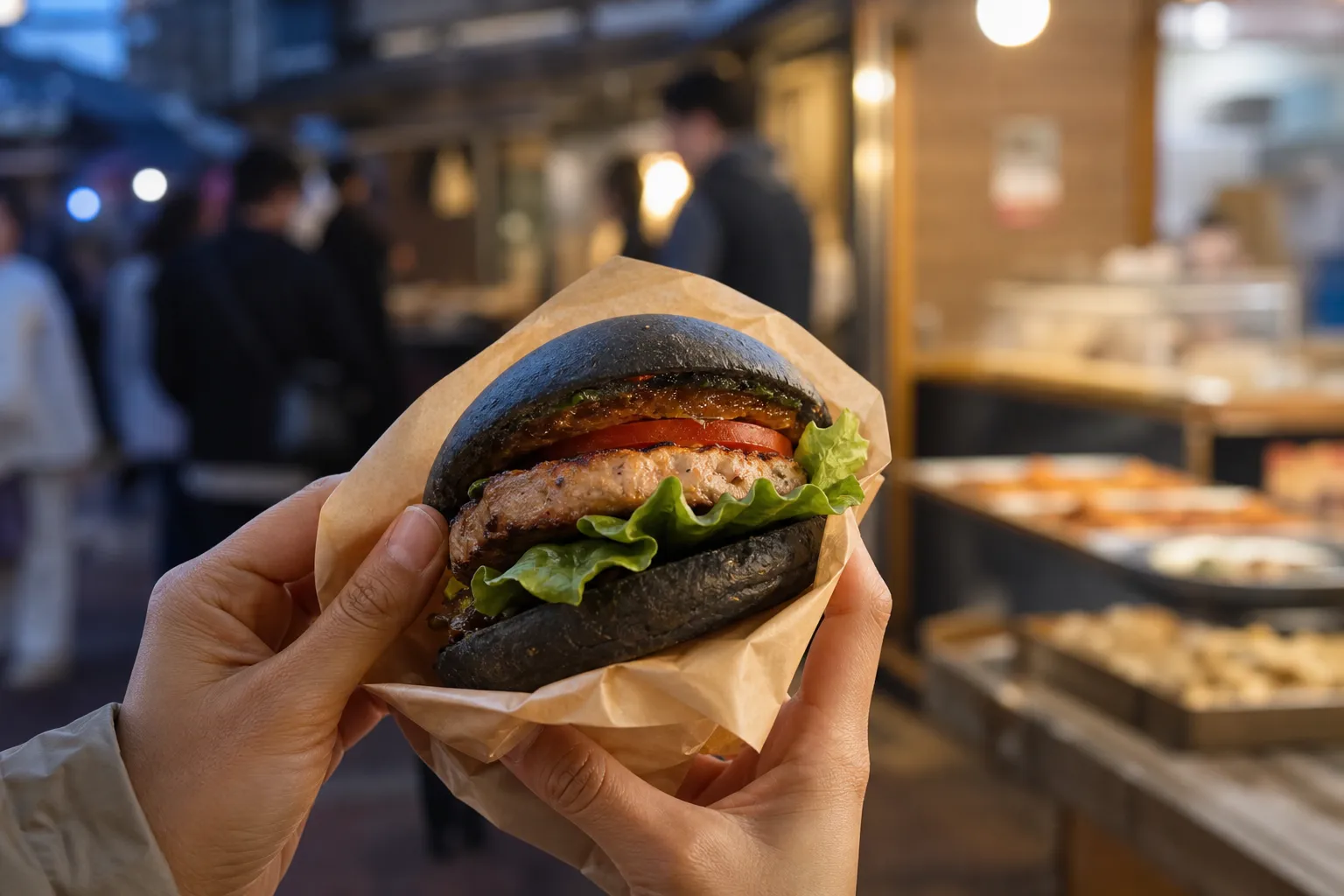 88 Burger Olle Market Seogwipo travel guide burger stop