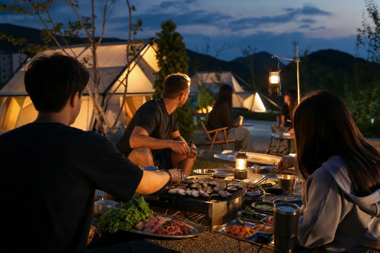 Foreigner Camping Tourism in Korea: How K-Camping Tourism Is Being Built Around DMZ Trips, K-BBQ, and Safer Stays 2 외국인 캠핑 관광 Korea K-BBQ safer stays trend