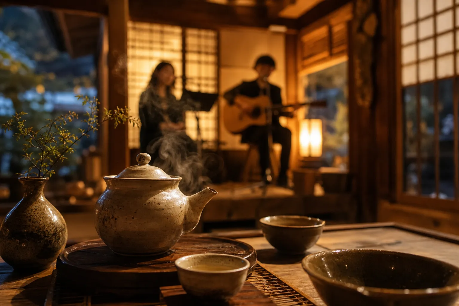 Cha.ddeul Hanok Concert: A Warm Guide to Cha.ddeul Live in Bukchon 2 Cha.ddeul Live Bukchon hanok teahouse concert atmosphere