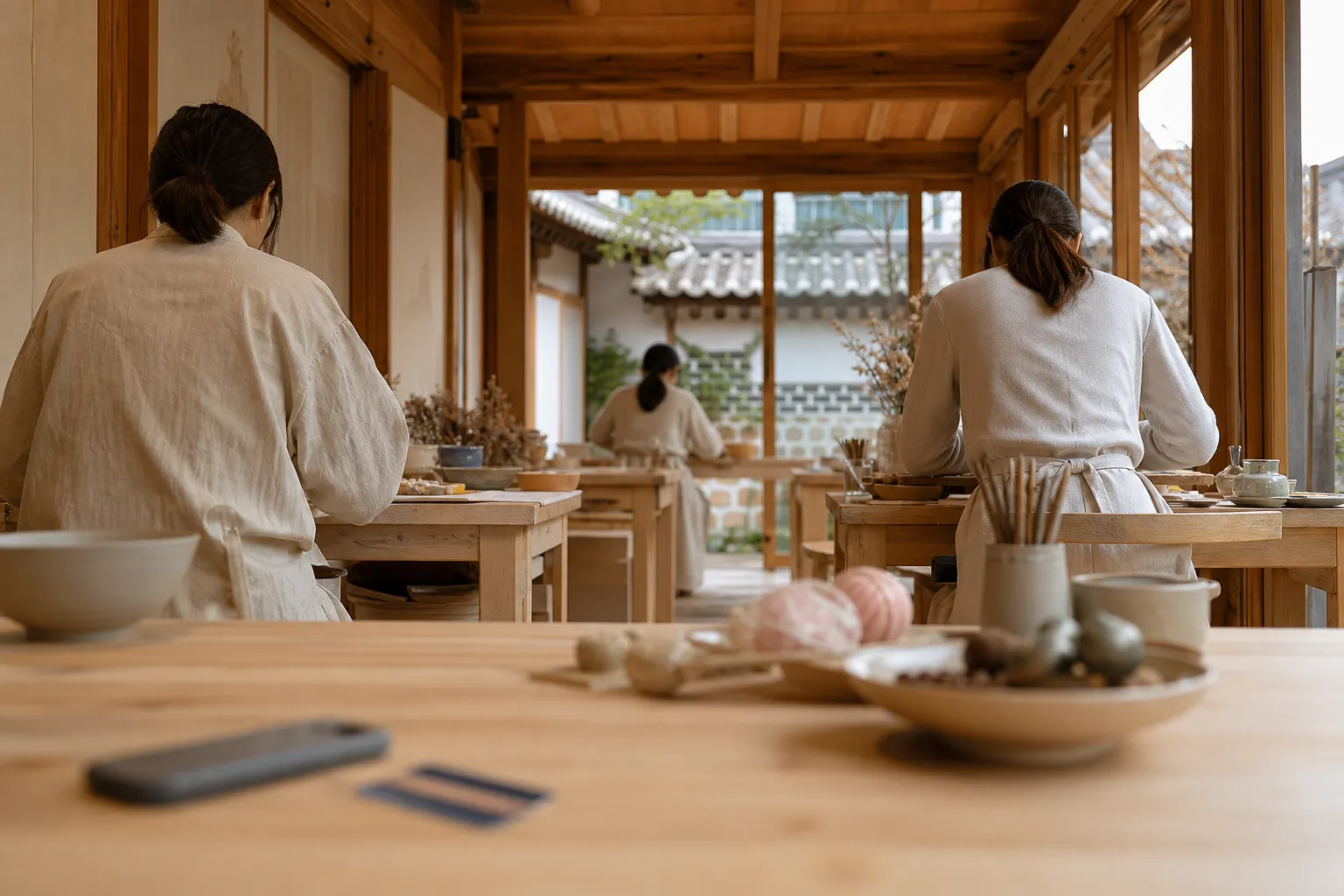 Bukchon Traditional Crafts Experience Center reservation Seoul craft program