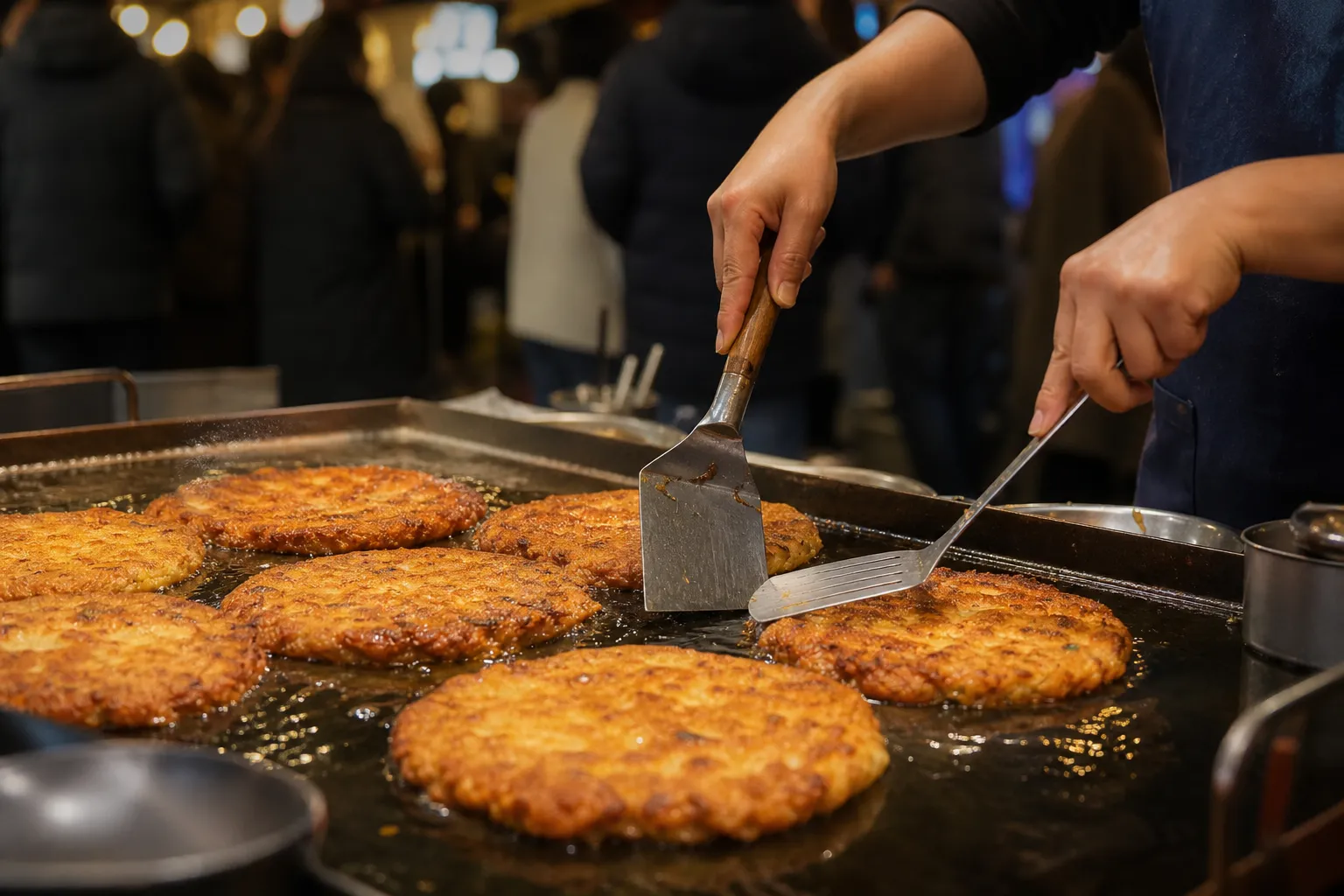 Sunhui-ne Bindaetteok Waiting Guide: What to Know Before Visiting Gwangjang Market 2 Sunhui-ne Bindaetteok waiting times and turnover Gwangjang Market