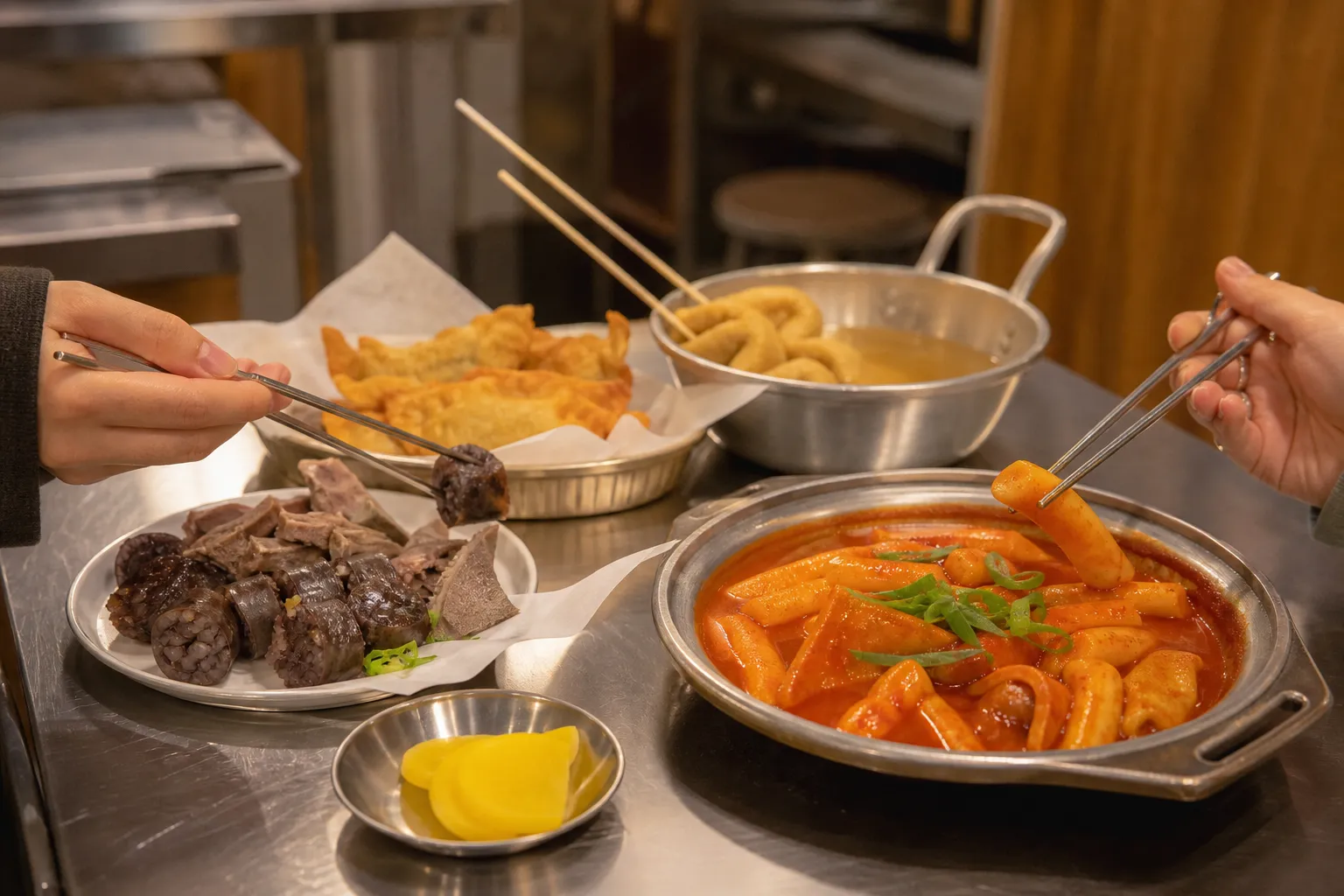 Miltteok Factory Sinsa bunsik menu in Seoul