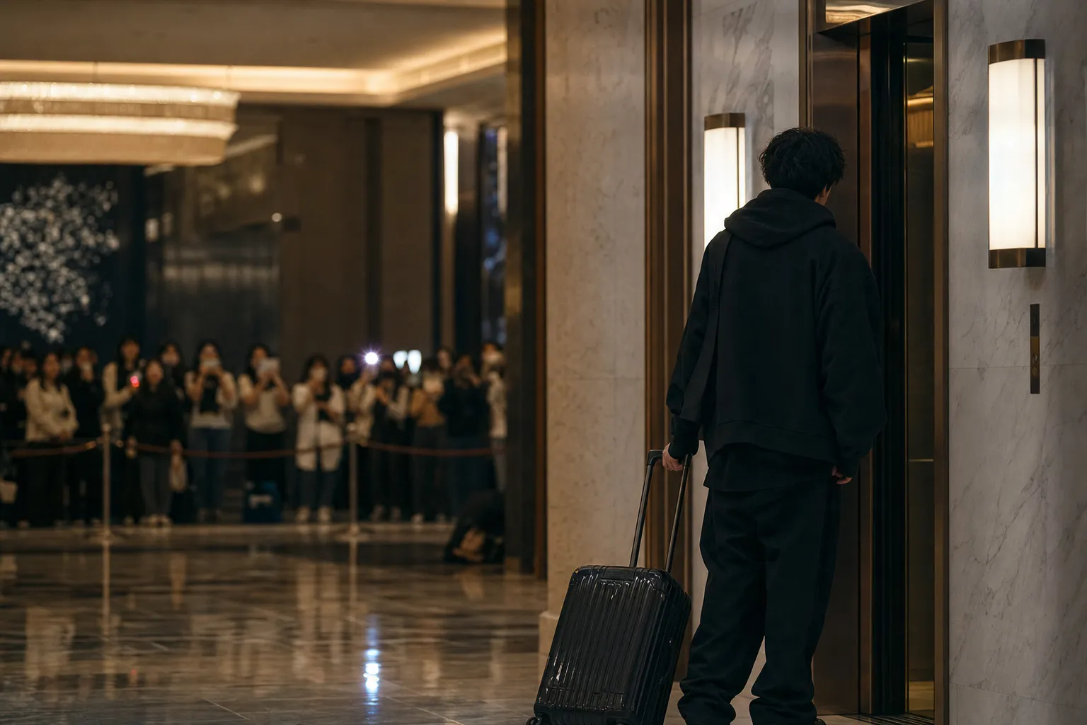 V Asks Fans to Avoid Hotel Visits as Privacy Concerns Surface During BTS Tour 2 V Asks Fans to Avoid Hotel Visits as Privacy Concerns Surface During BTS Tour concept