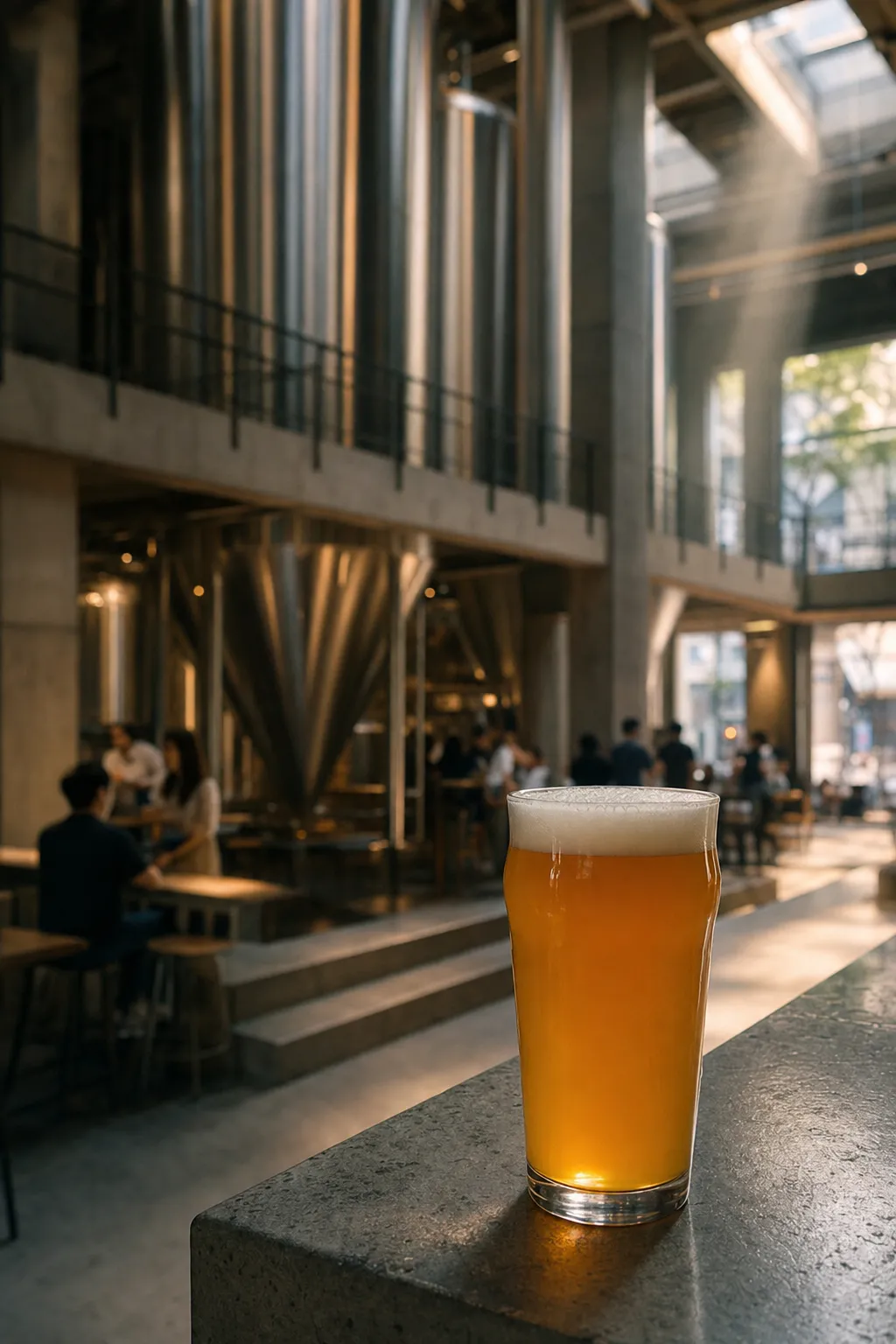서울브루어리 성수 IPA Seongsu vertical brewhouse concept