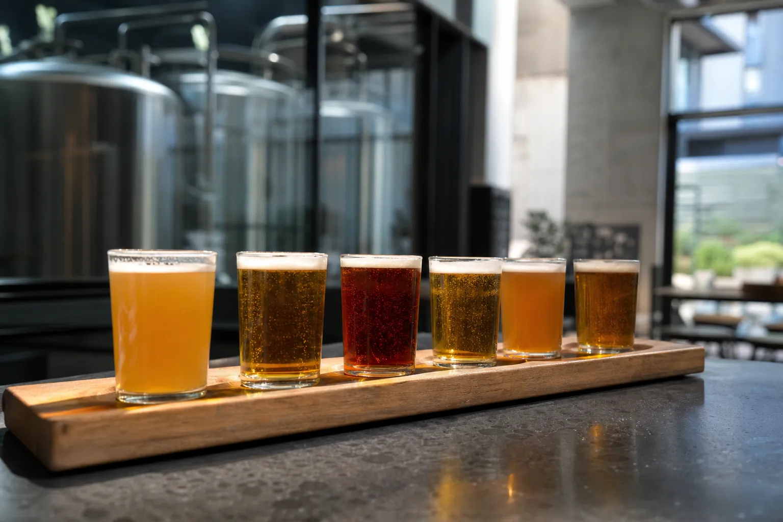 Seongsu brewery tour craft beer tasting at Seoul Brewery