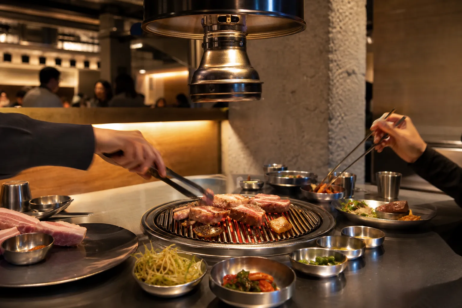 Namyeongdon Seongsu Takes Over the Former Saladaeng Temple Spot 2 Namyeongdon Seongsu barbecue landmark at Saladaeng Temple address