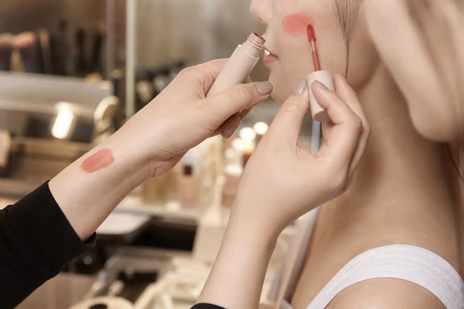 NARS Seongsu Popup Guide: Liquid Blush Event at MUSINSA Megastore Seongsu 2 NARS Insatiable Liquid Blush Seongsu popup makeup show concept