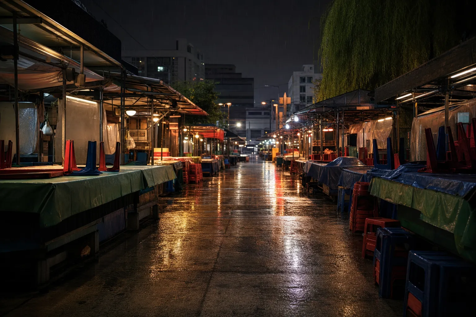 Seomun Night Market Closed on July 17 Due to Rain: What Visitors Should Know 2 서문시장 야시장 휴장 Daegu rain closure
