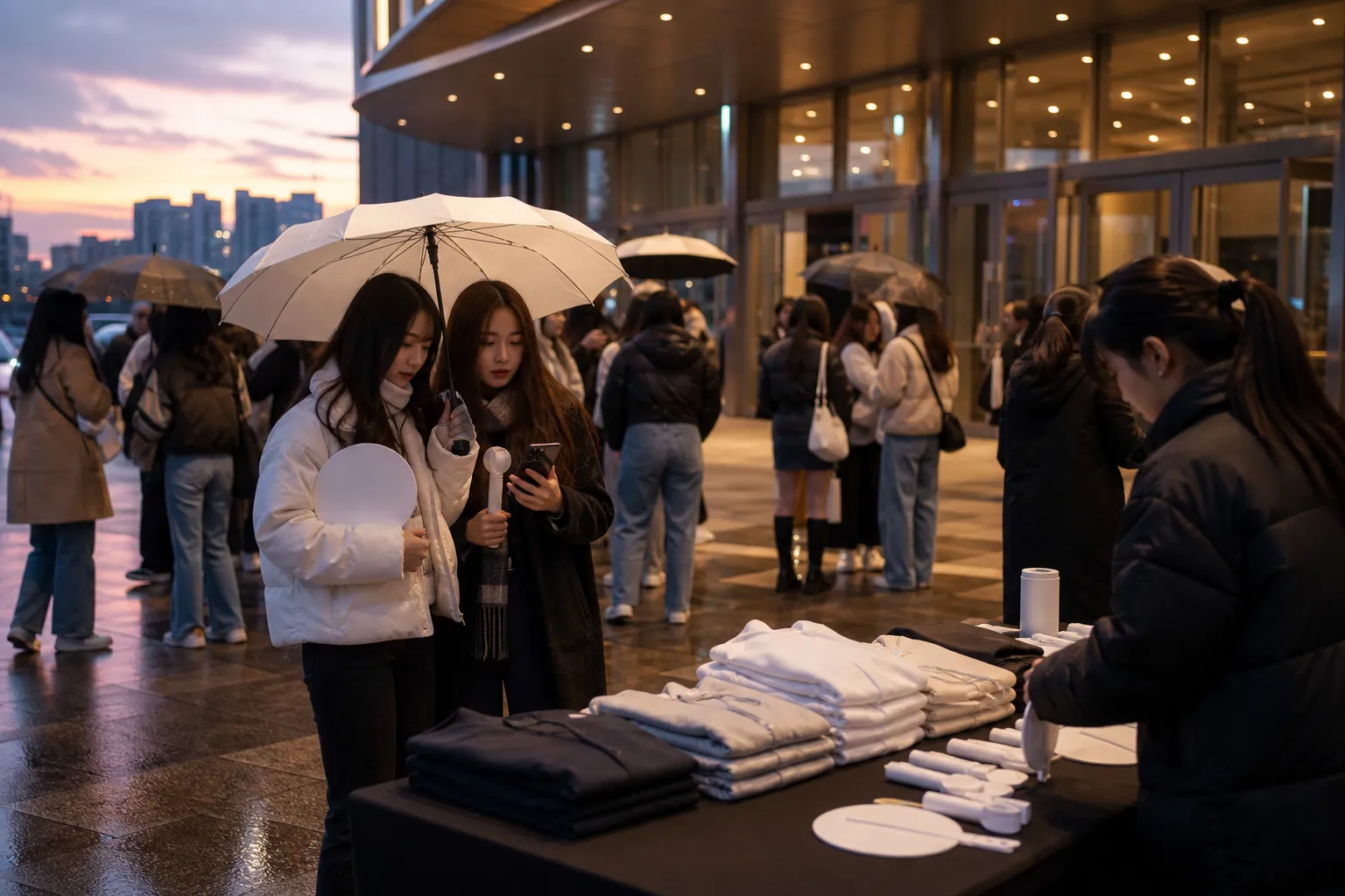 CORTIS 인천 콘서트 merch hours and venue guide concept