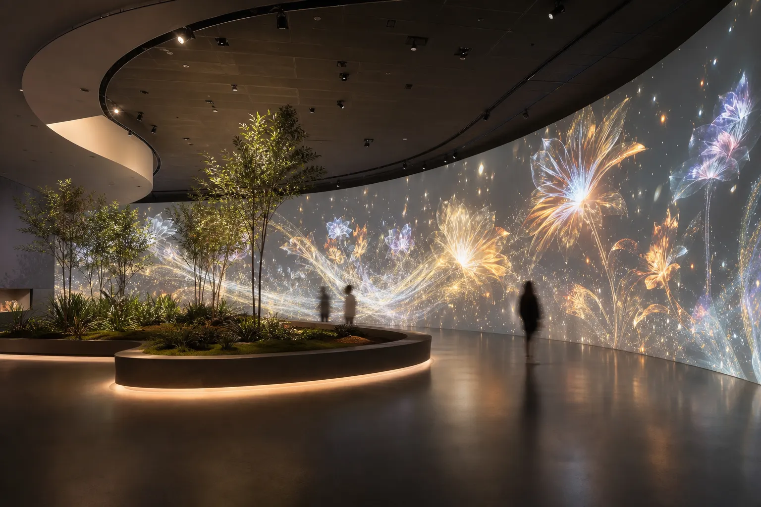 Seoul Botanic Park AI Exhibition Guide: Generative Art at Magok Cultural Center 2 Dear Balance Reflecting Each Other Seoul Botanic Park AI exhibition venue concept