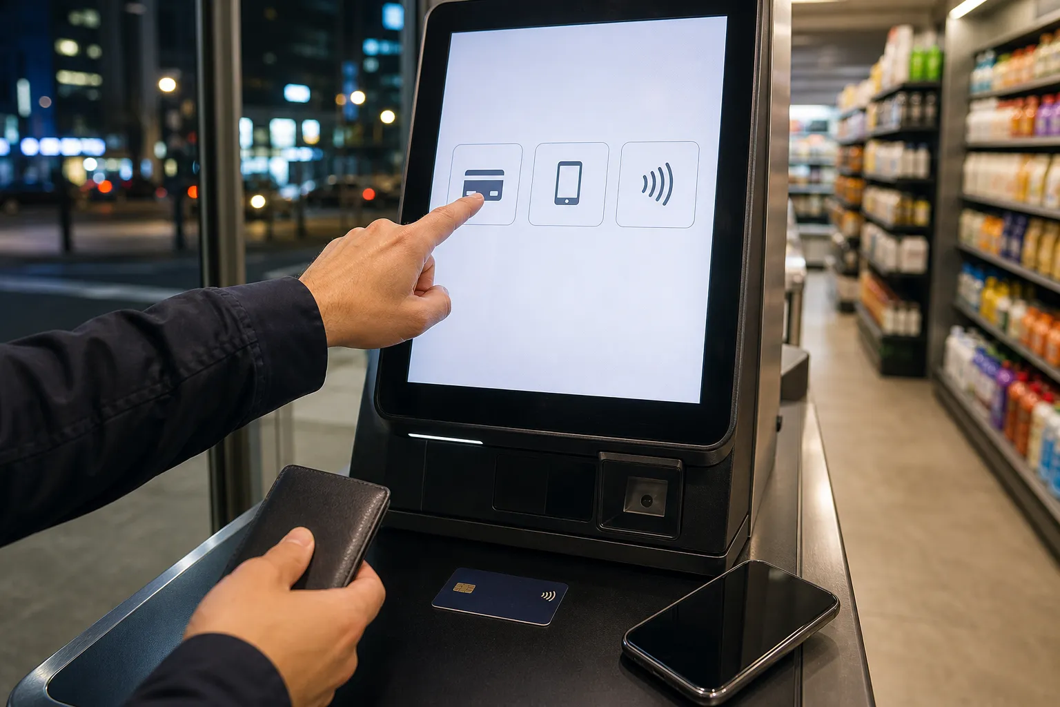 foreign visitors Korea convenience store self checkout payment
