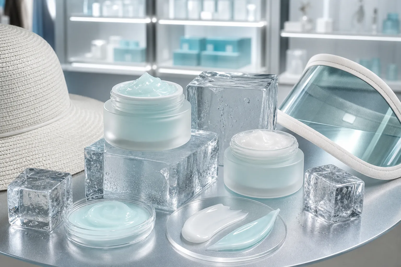 Cooling Sunscreen Becomes the Sharpest Signal in K-Cooling Beauty 3 cooling sunscreen K-cooling beauty SPF innovation