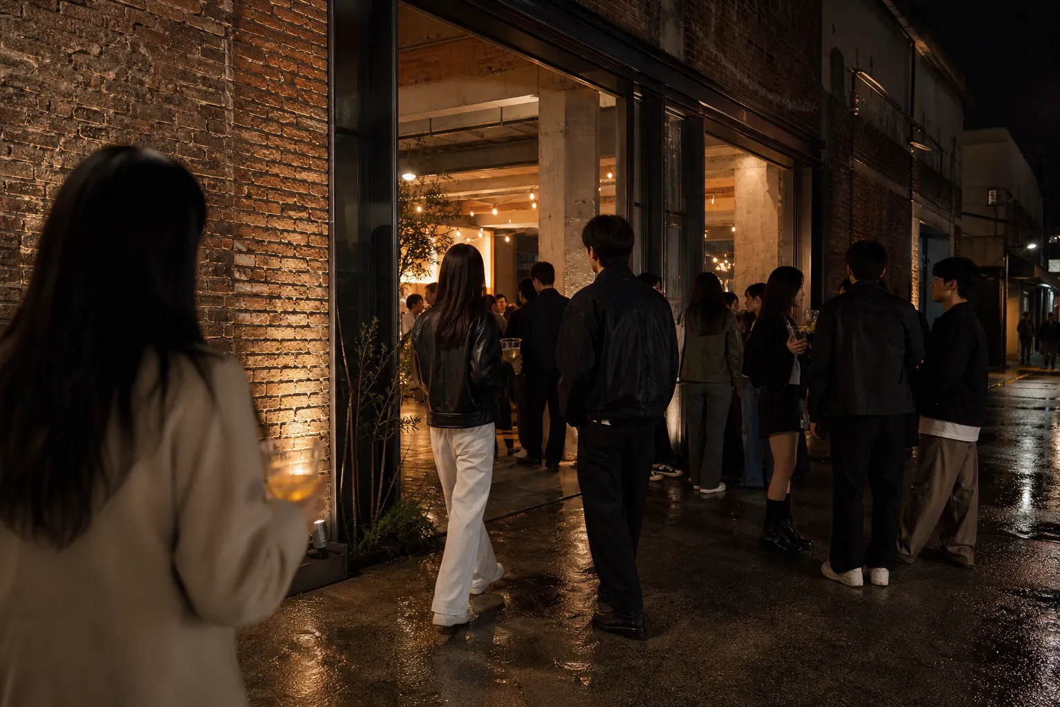 Seongsu-dong craft beer popup venue concept