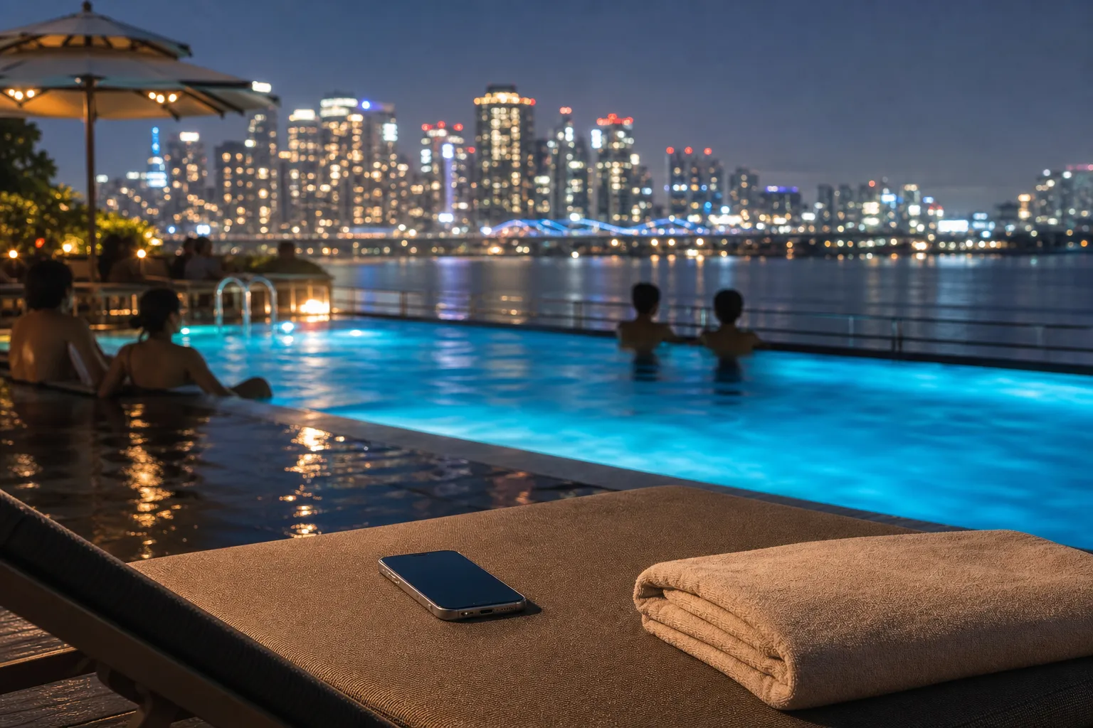 Han River pools Naver Reservation night hours 2026 Seoul