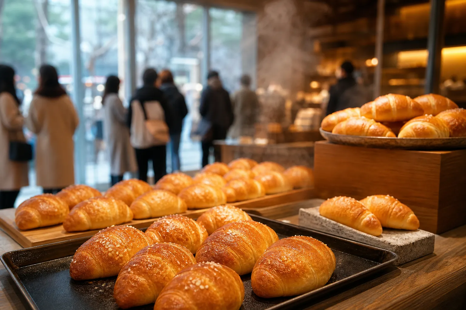 Artist Bakery Anguk salt bread waiting trend