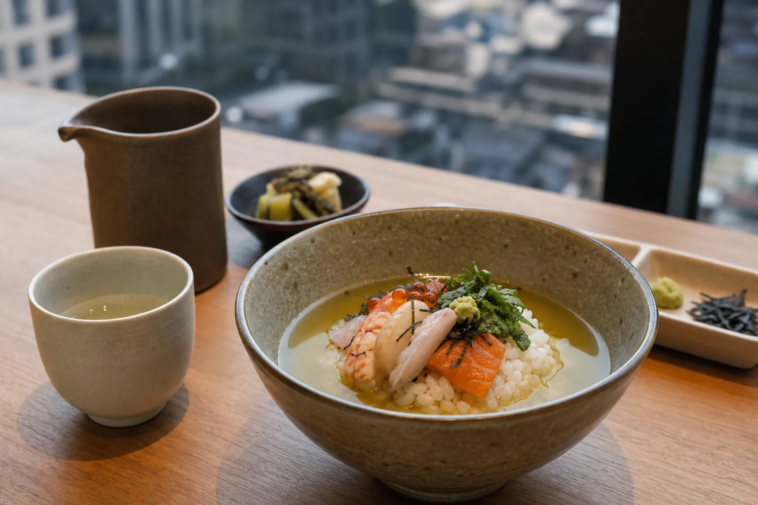 Sikdang Otsu seafood ochazuke Seongsu address hours dining notes