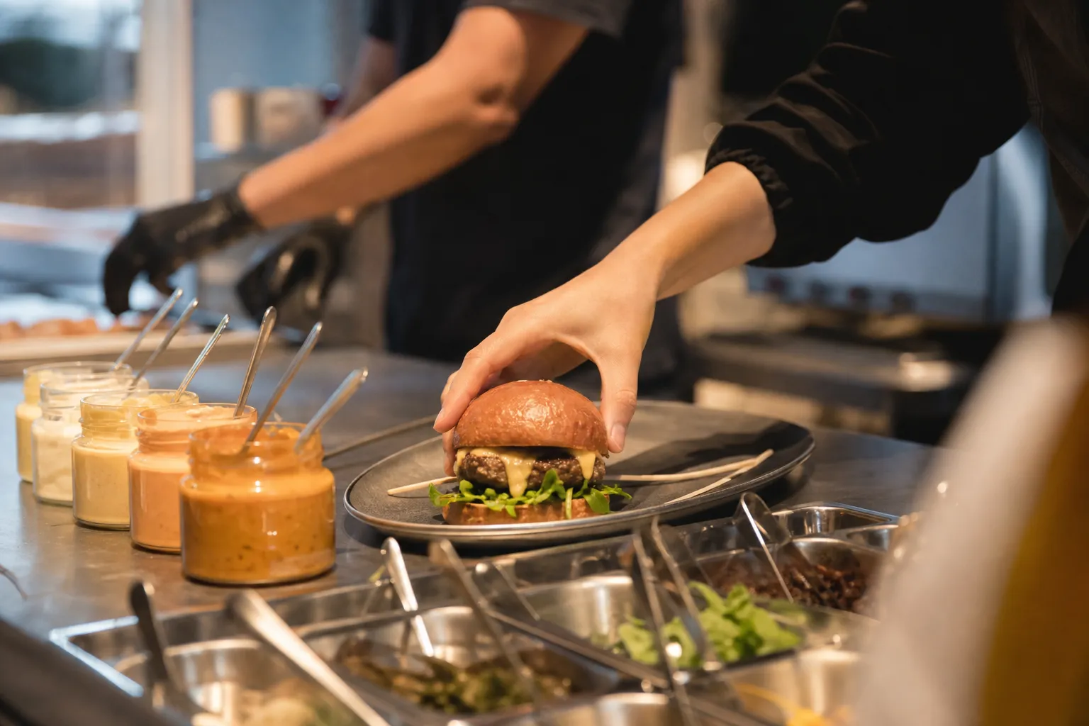 Seongsu Burger Popup No Brand Burger TABASCO Lab Store event concept