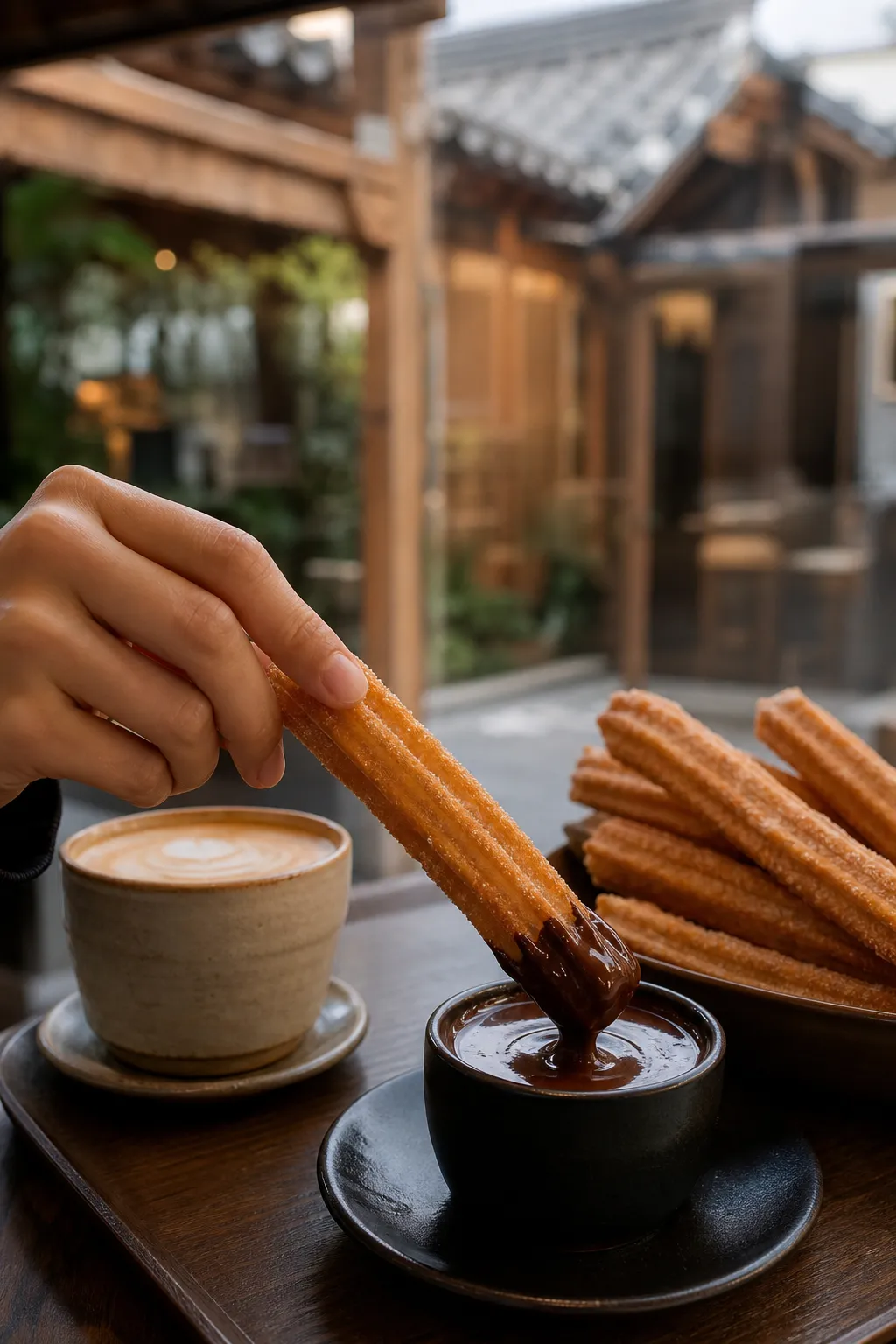 OTC Ikseon Churros coffee and dessert menu in Ikseon-dong