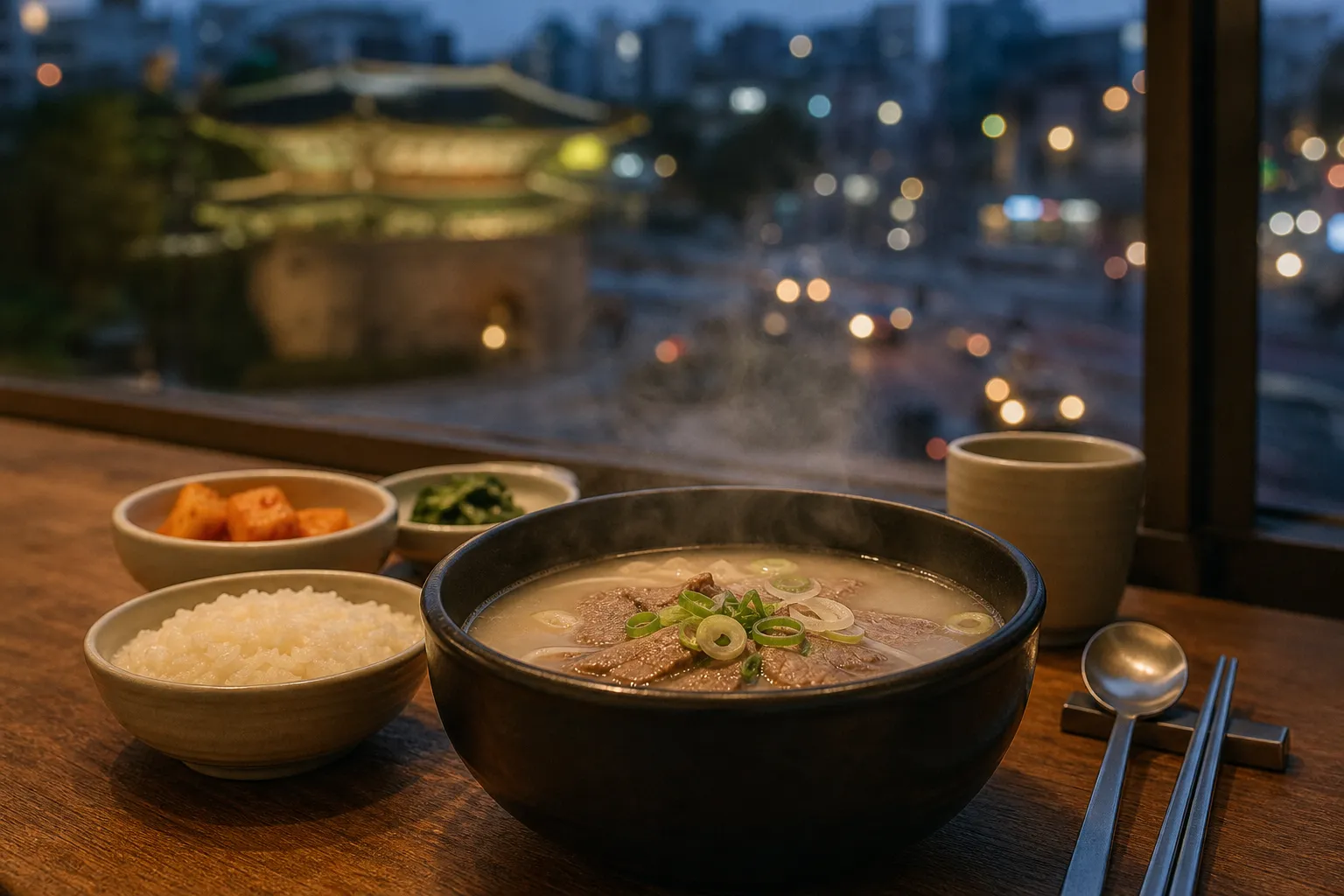 Ucheongok low-sodium Korean beef seolleongtang Seoul Nambu Terminal menu