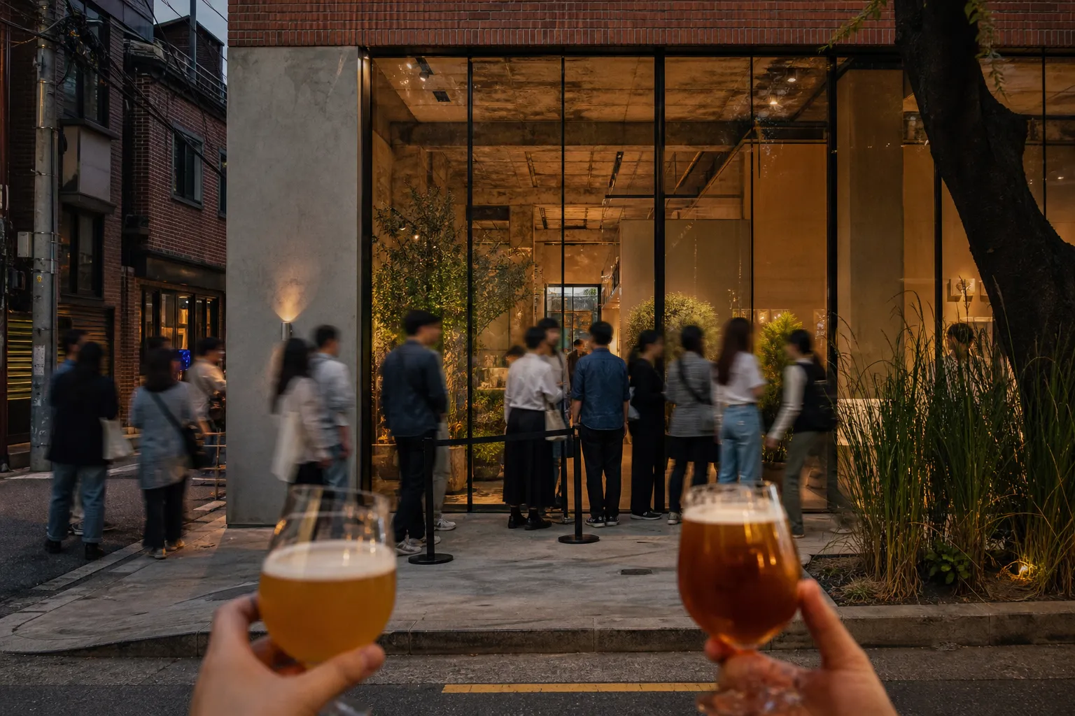 Seongsu Hot Place Guide pop-up culture flagship stores craft beer trend