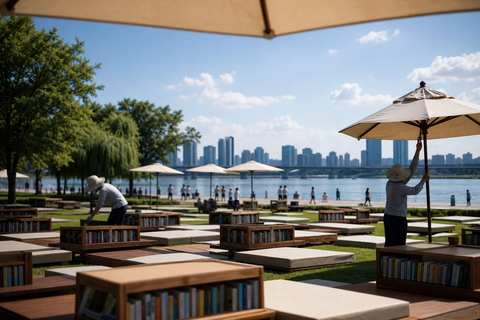 Han River Outdoor Library Summer Closure: 2026 Reopening Dates and Visitor Guide 3 Yeouido Hangang Park Han River Library 2026 reopening schedule