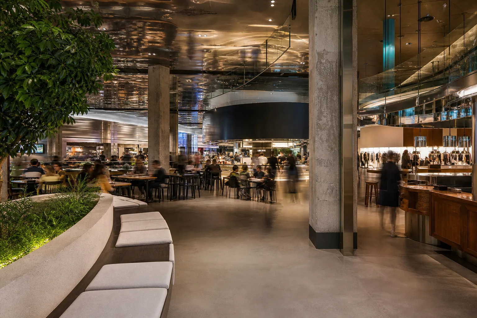 Megastore Seongsu Musinsa Food Garden fourth floor food court