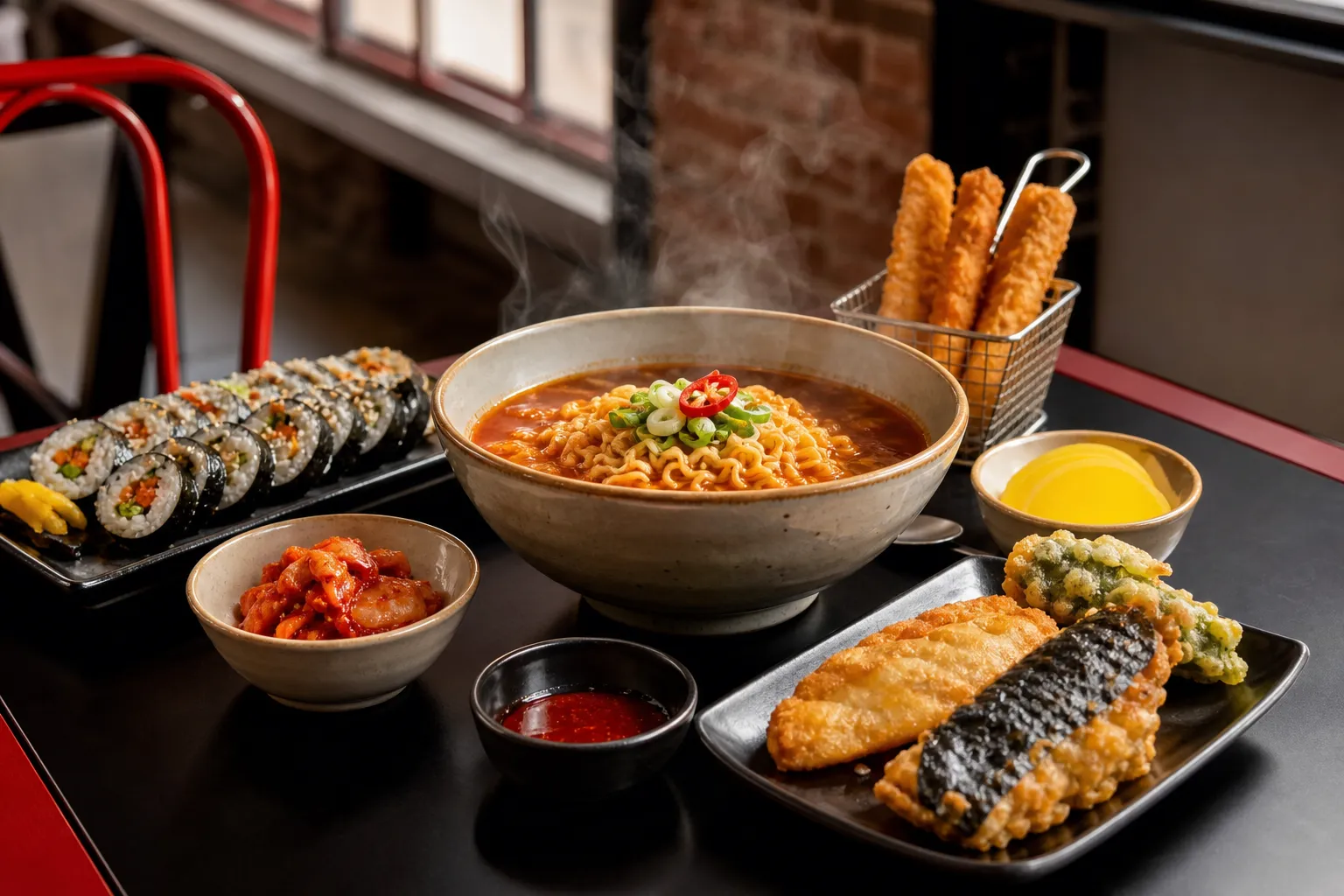 Seongsu Shin Ramyun Pop-Up Guide: What to Know About Nongshim’s Shin Ramyun Bunsik 3 Seongsu Shin Ramyun pop-up exclusive menu guide