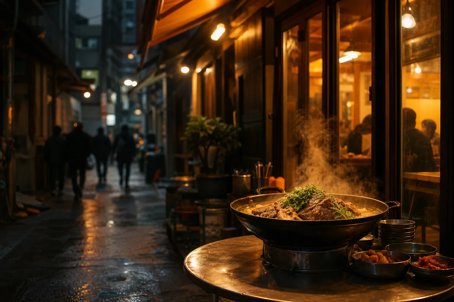 Balhae Gamjatang on Live Today: Euljiro’s Cauldron Gamjatang and Grilled Pork Bones Spotlight 3 Balhae Gamjatang on SBS Live Today Euljiro Seoul restaurant guide concept