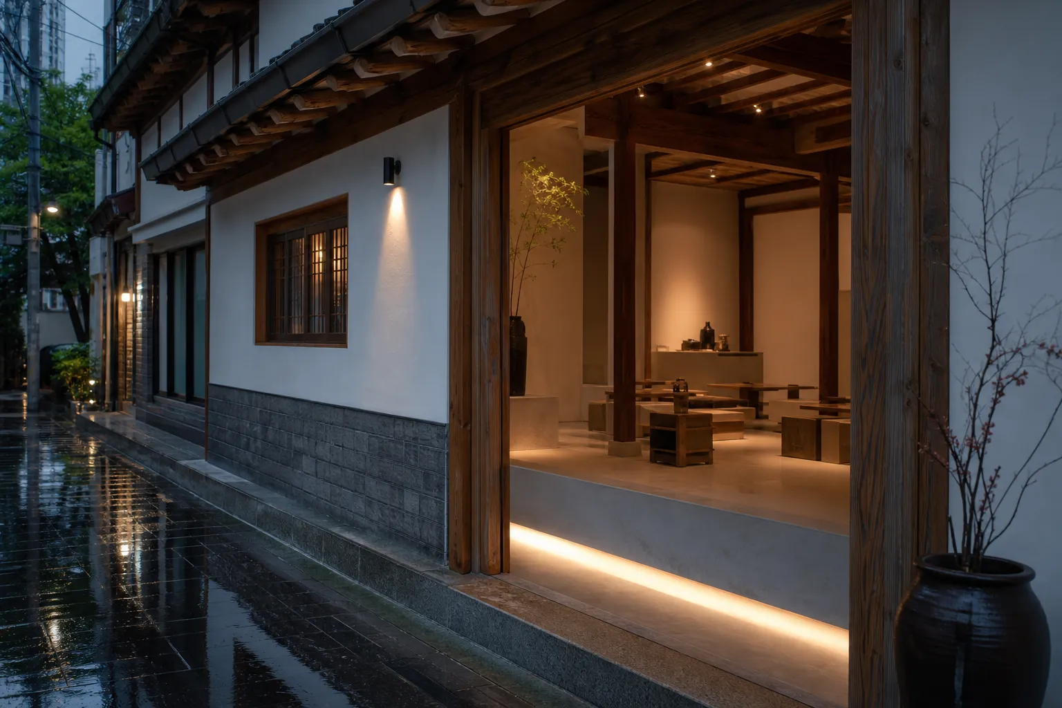 Rere Play Sindang renovated inn tea seating reservations concept